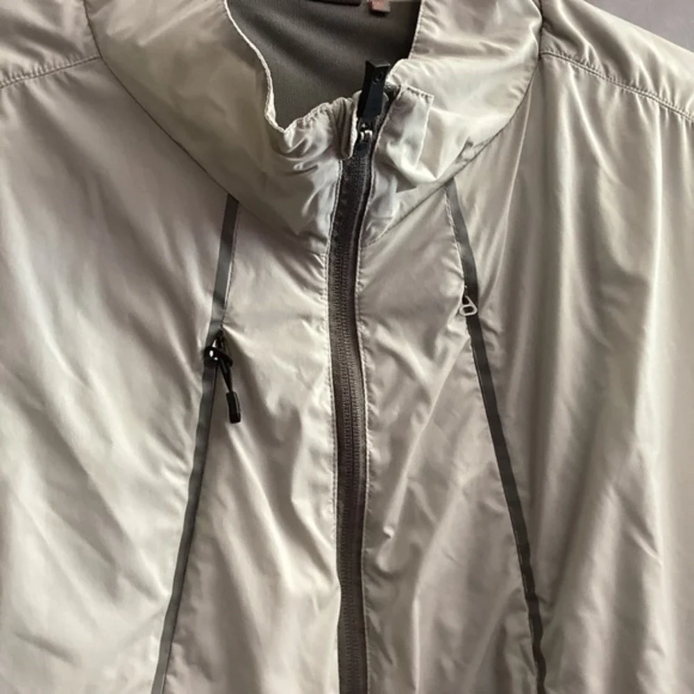 PING‎ Sensorwarm Golf Windbreaker Lightweight Full Zip Jacket Gray L